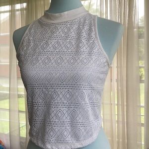 White Crop Top